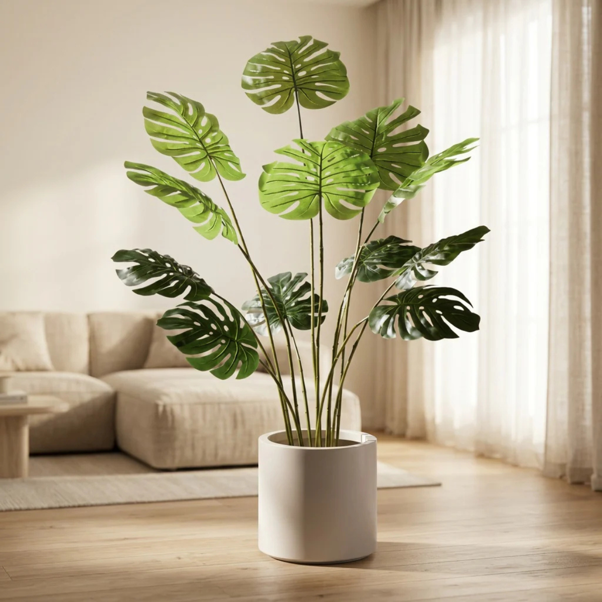 Faux Monstera