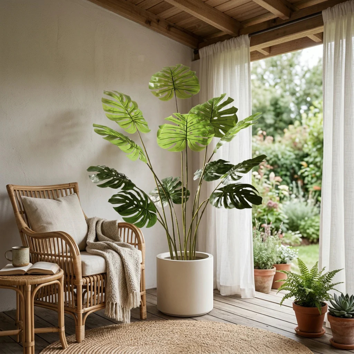 Faux Monstera