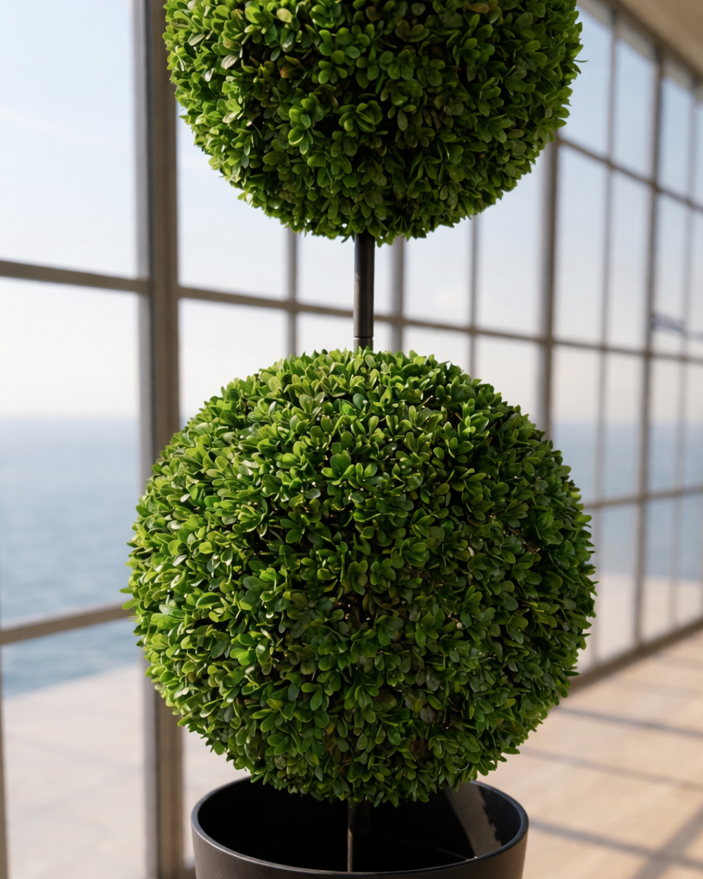 Faux Triple Ball Topiary (Set of 2)