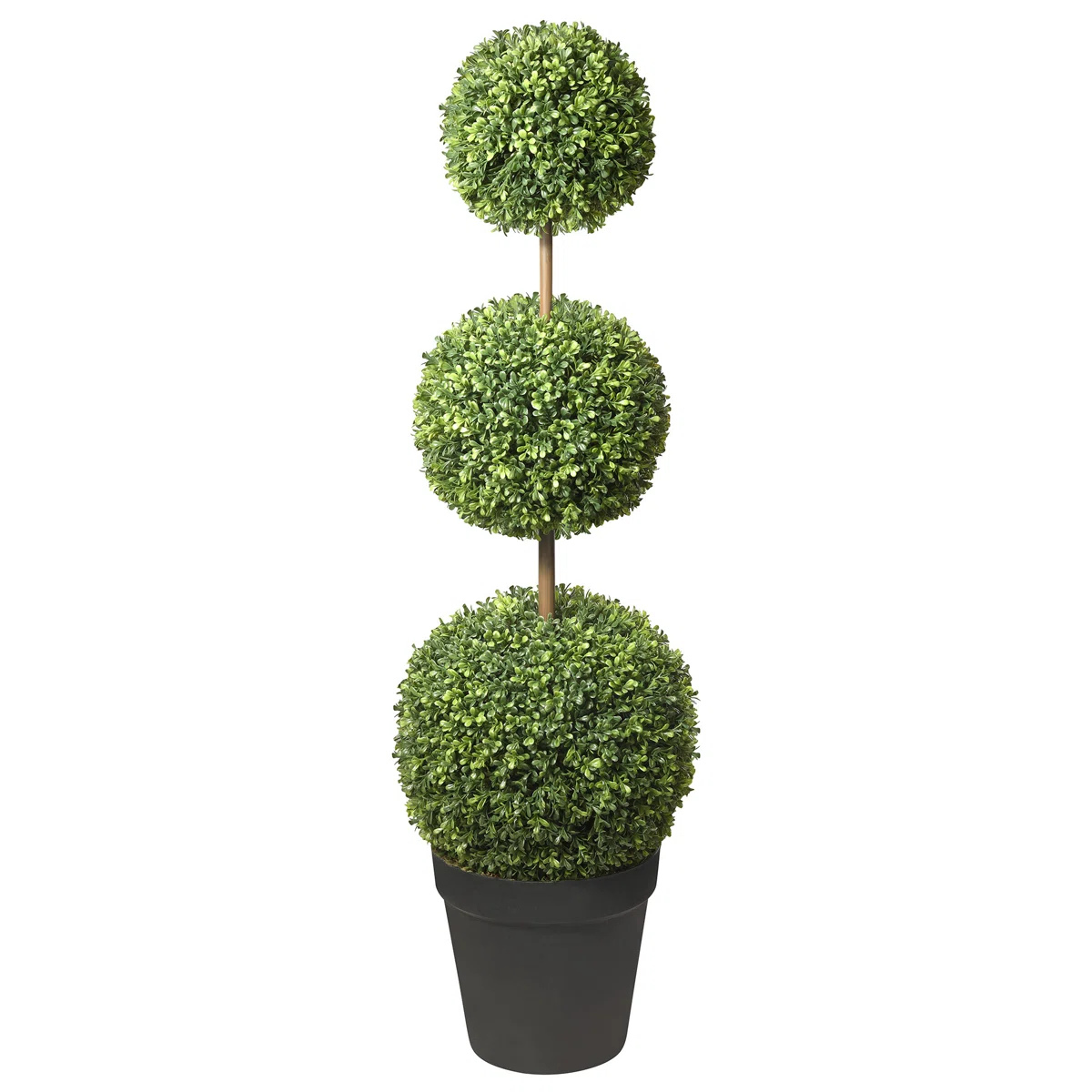 Faux Triple Ball Topiary (Set of 2)