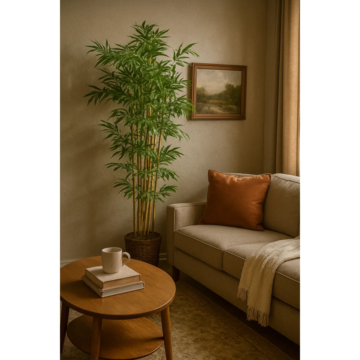 Faux Bamboo Plant