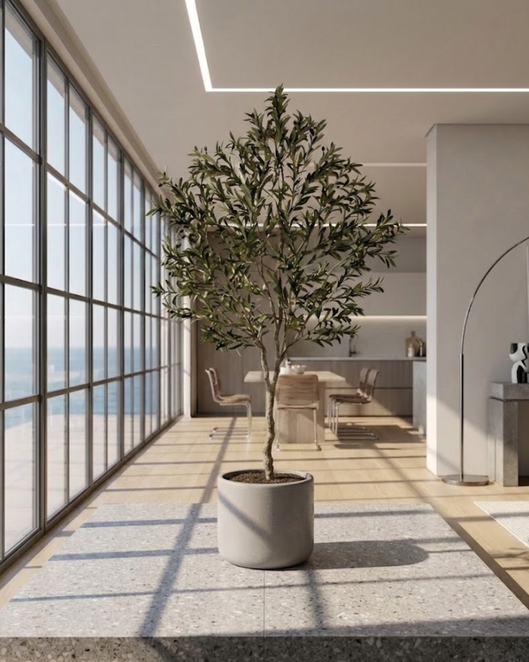 Faux Olive Tree