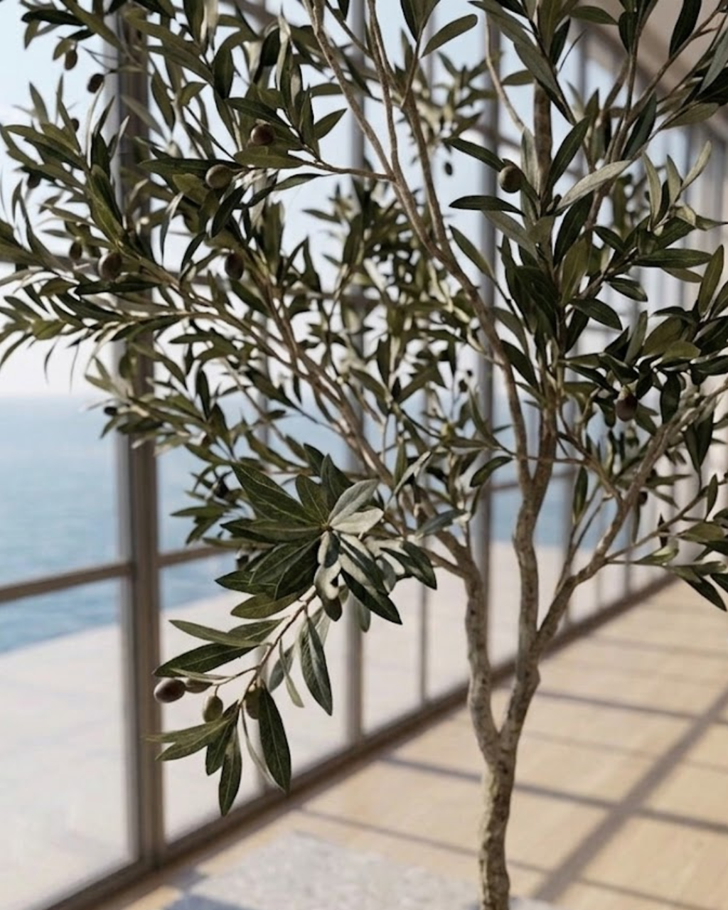 Faux Olive Tree