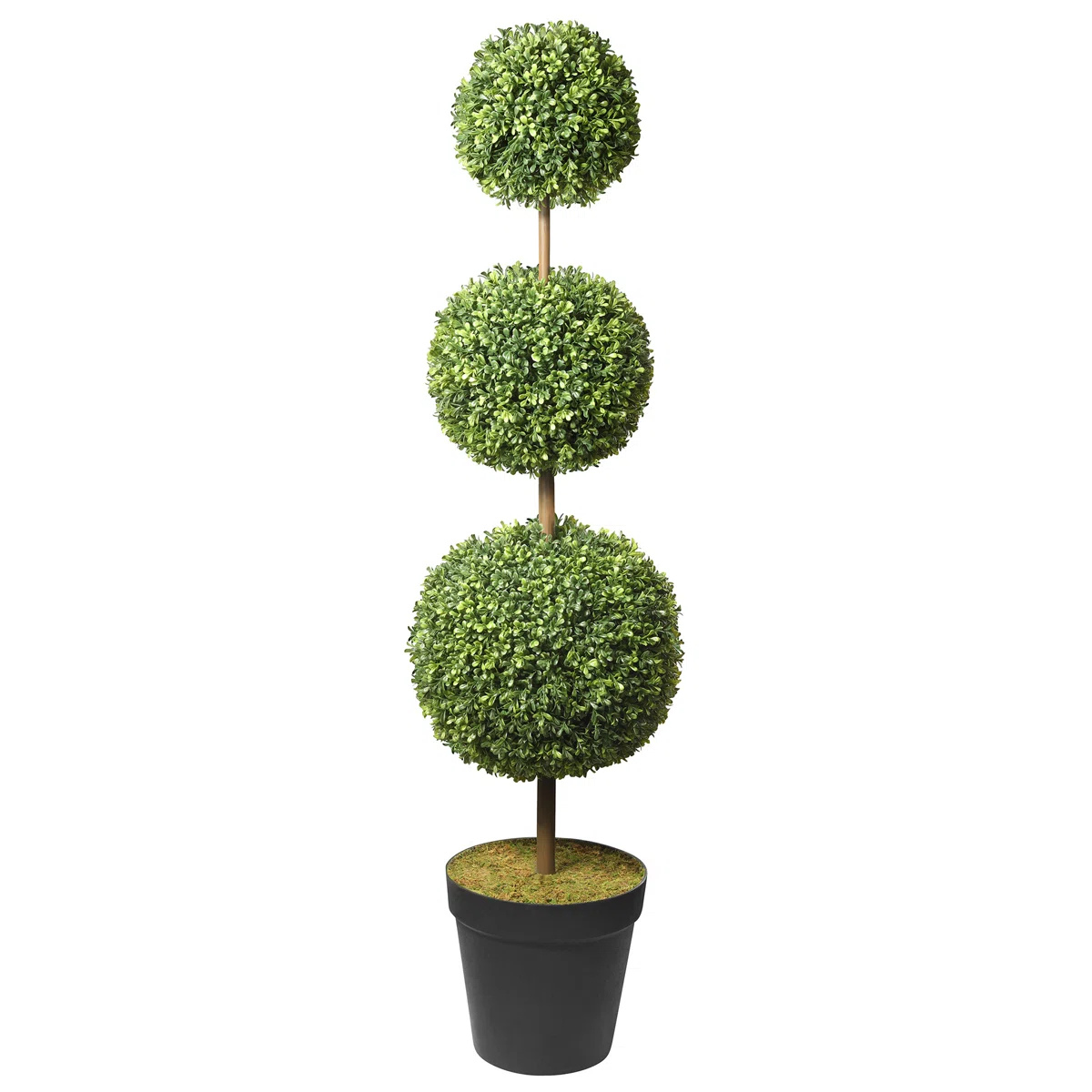 Faux Triple Ball Topiary (Set of 2)
